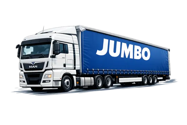 Грузоперевозки полуприцепом Юмба (Jumbo) из Казани
