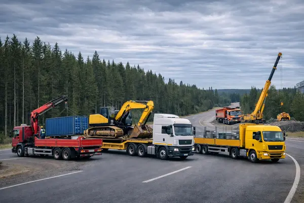 Спецтранспорт для перевозки груза в Казань